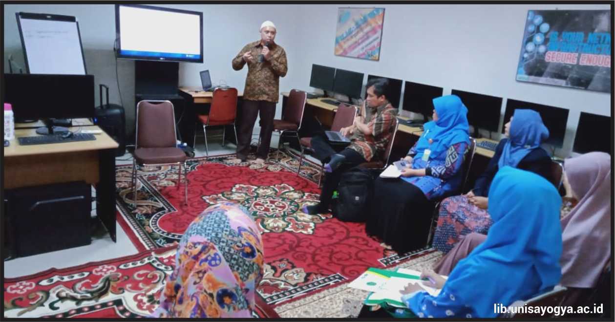 FGD dan Diklat Perpustakaan Digital Unisa Yogyakarta Berbasis DSpace