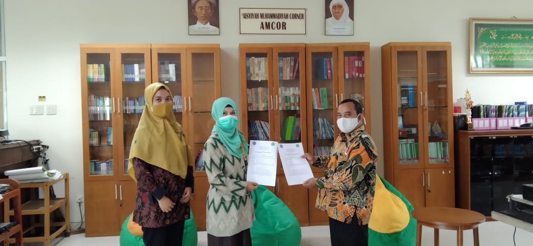 Perpustakaan UNISA Yogyakarta Jalin Kerja Sama dengan Perpustakaan SMA Muhamamdiyah Wonosobo