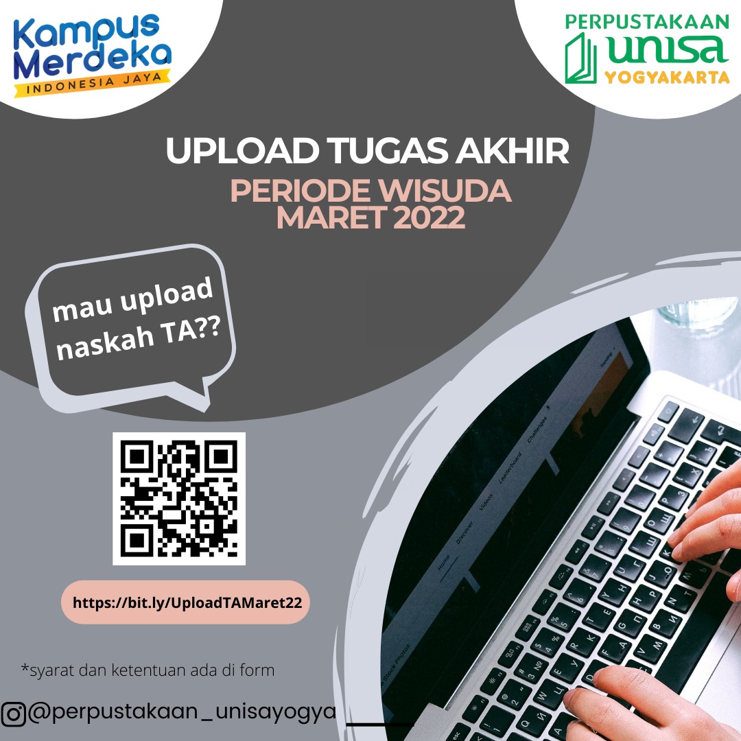 Syarat Upload Tugas Akhir Periode Wisuda Maret 2022