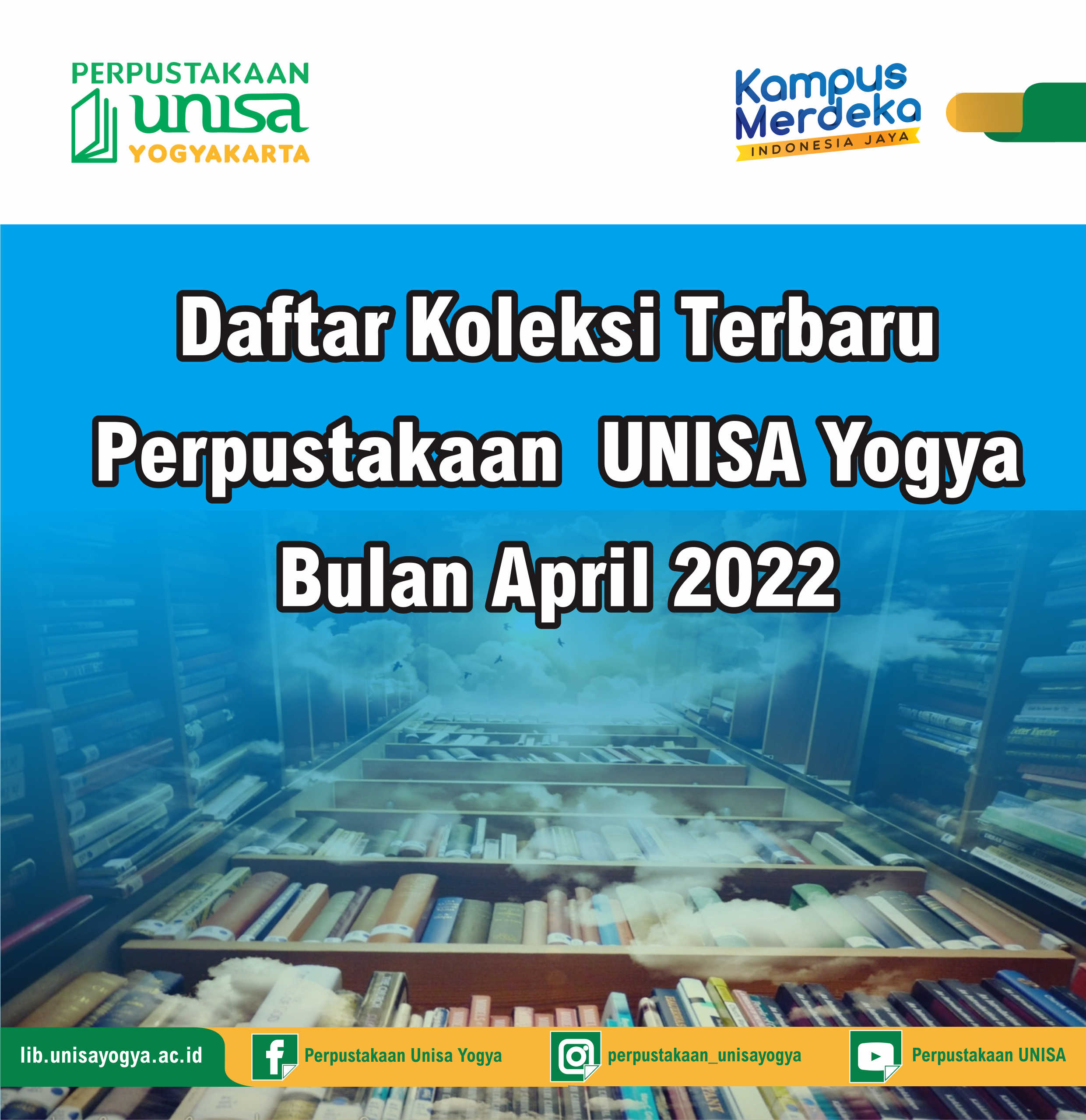 Daftar Koleksi Terbaru Perpustakaan UNISA Yogya Bulan April 2022