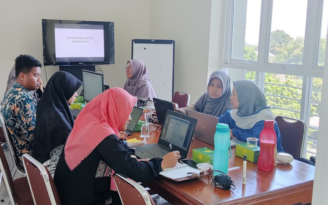 Tingkatkan Kompetensi Diri, Pustakawan UNISA Yogyakarta mengikuti Pelatihan SPSS