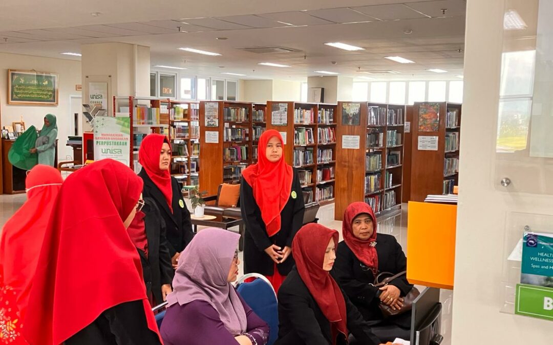 Kunjungan Asesor LAM-PTKES Prodi D3 Radiologi ke Perpustakaan UNISA Yogyakarta