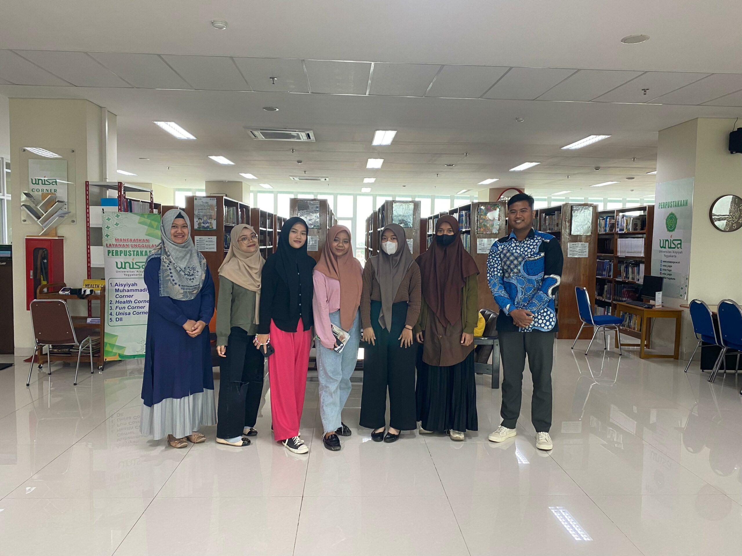 Pustakawan Menyapa #6.1 dengan Tema Seluk Beluk E-Library UNISA Yogyakarta