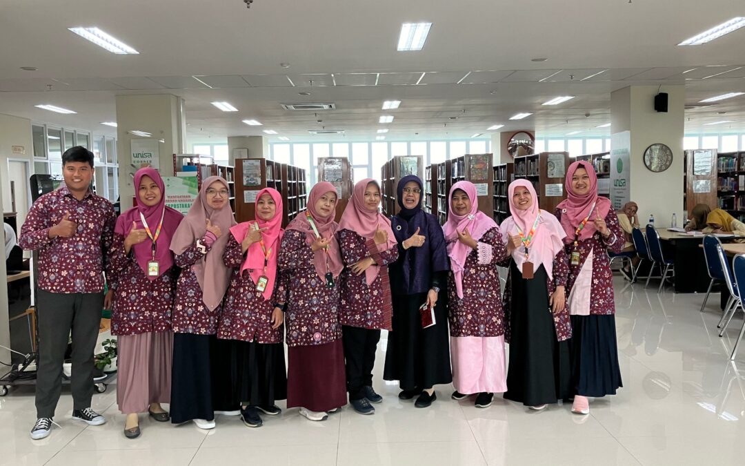 Kunjungan Asesor LAM-PTKes Prodi S1 Kebidanan & Pendidikan Profesi Bidan ke Perpustakaan UNISA Yogyakarta