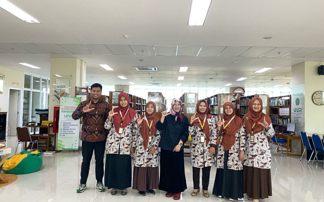Kunjungan Asesor LAMEMBA Prodi S1 Manajemen ke Perpustakaan UNISA Yogyakarta