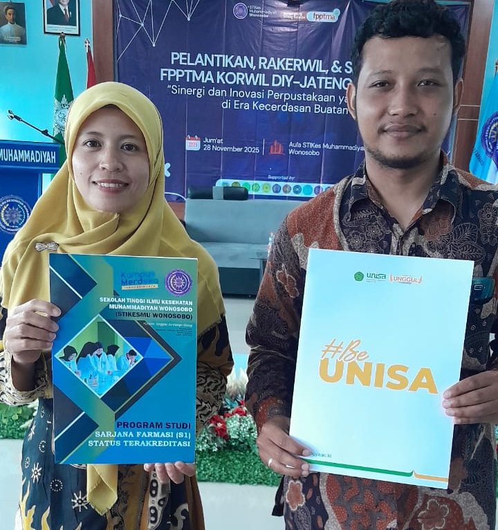 Perpustakaan UNISA Yogyakarta Perluas Jejaring Melalui MoU dengan Perpustakaan STIKes Muhamamdiyah Wonosobo